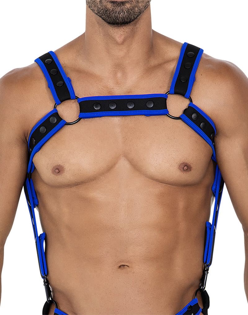 H4RNESS by C4M - NEO - Harnas - Electric Blue 2