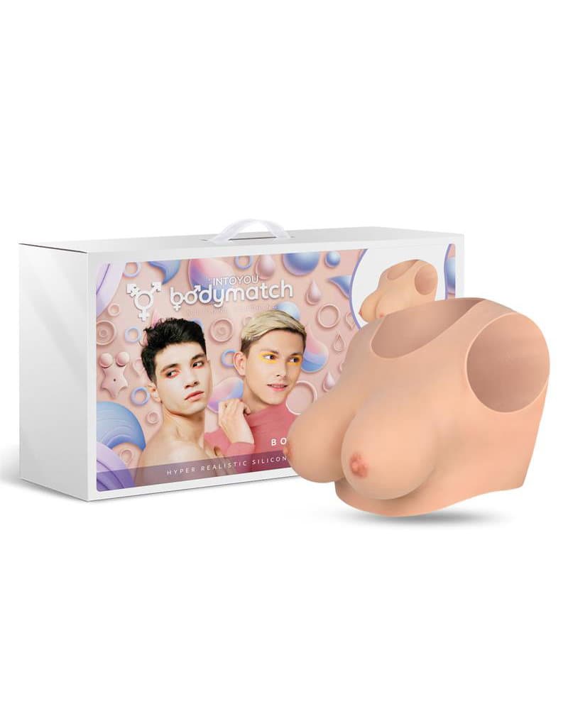 BODYMATCH - Bowie - Realistische siliconen borstprothese - D-cup - Huidskleur 1