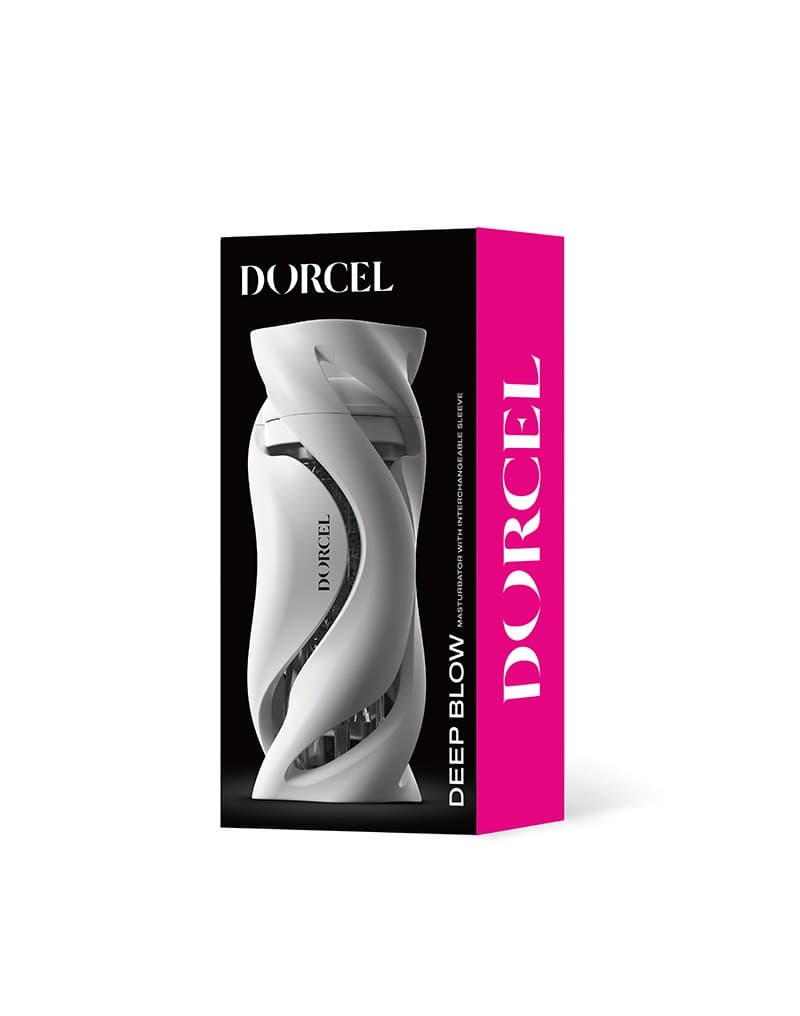 Dorcel - Deep Blow - Masturbator met Sleeve - Wit 2