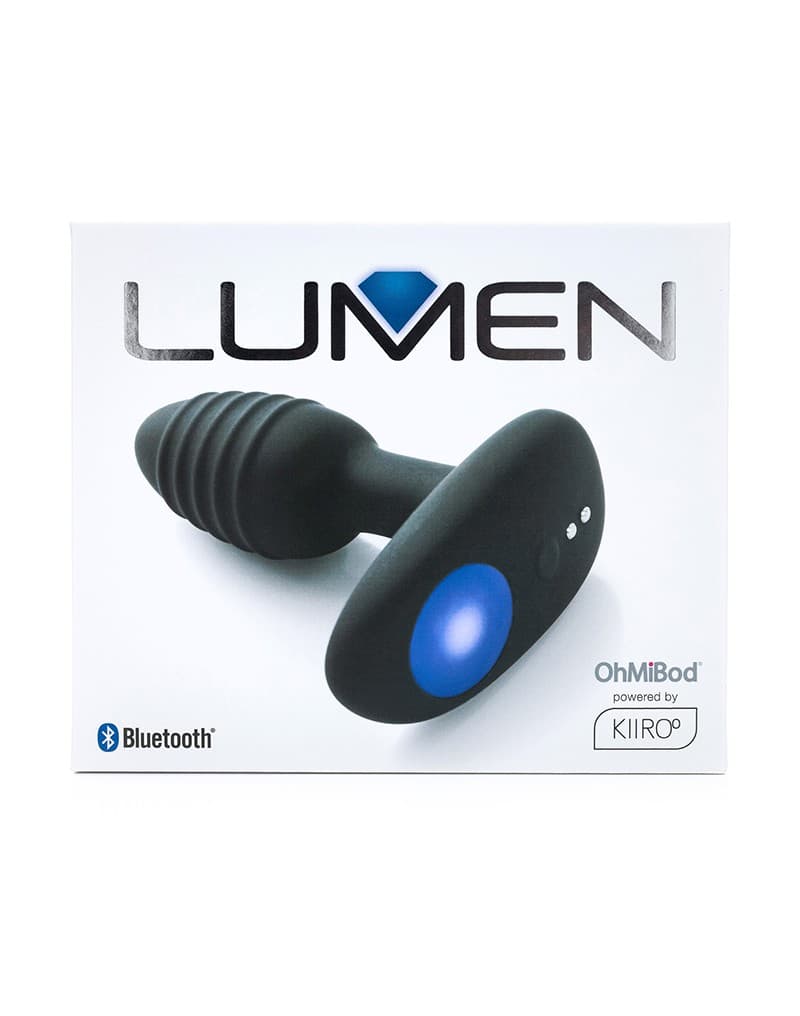 Kiiroo OhMiBod - Lumen - Interactieve Butt Plug - Zwart 2