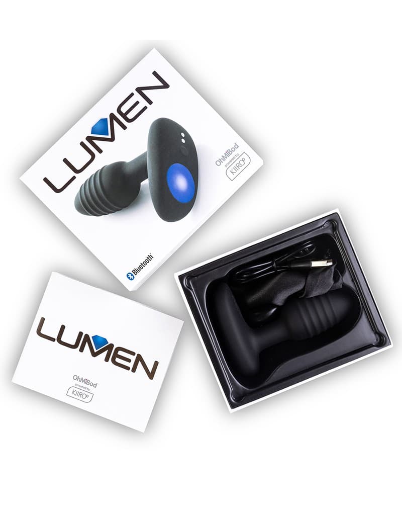 Kiiroo OhMiBod - Lumen - Interactieve Butt Plug - Zwart 7