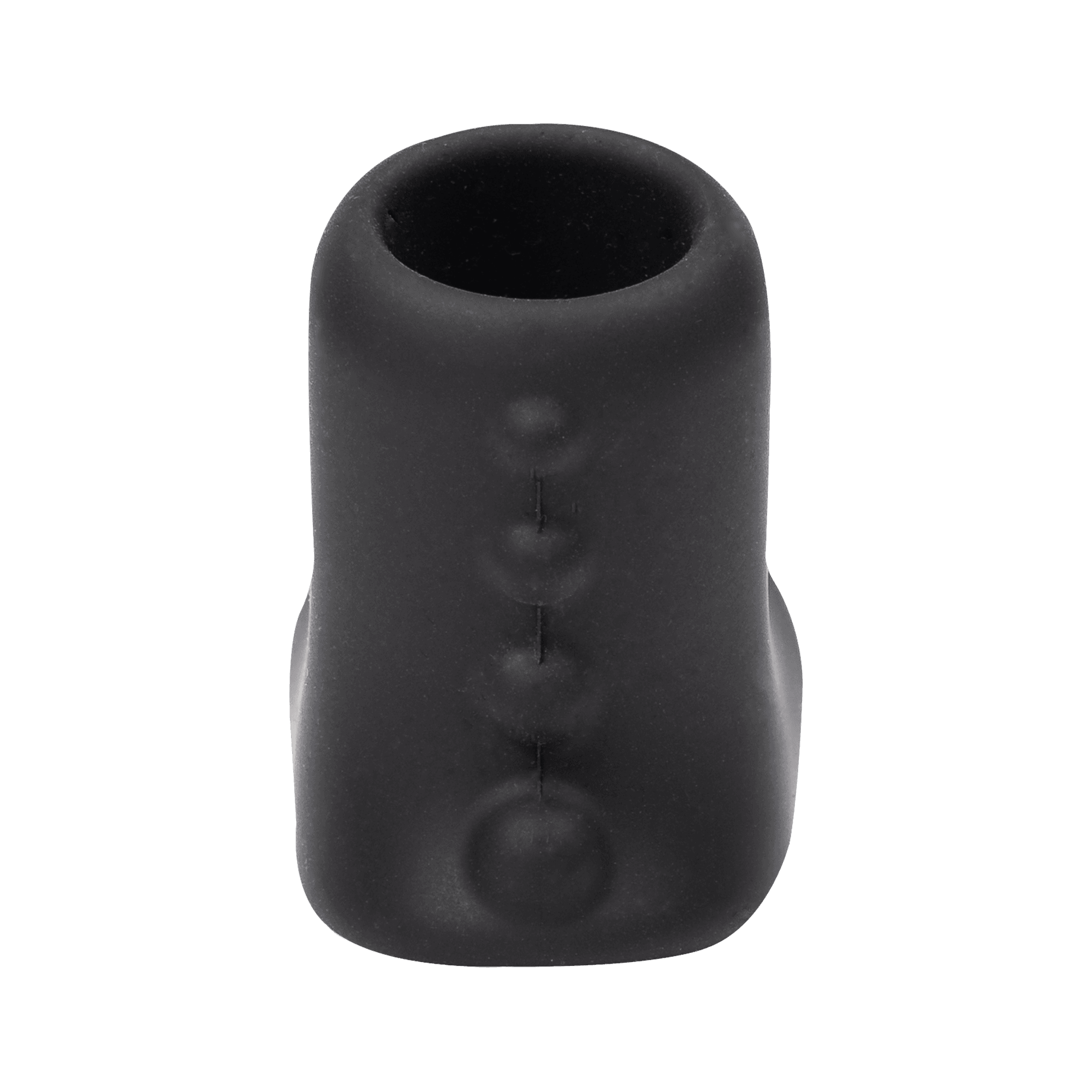 Rimba Bondage Play - Siliconen Penis Sleeve - Zwart 3