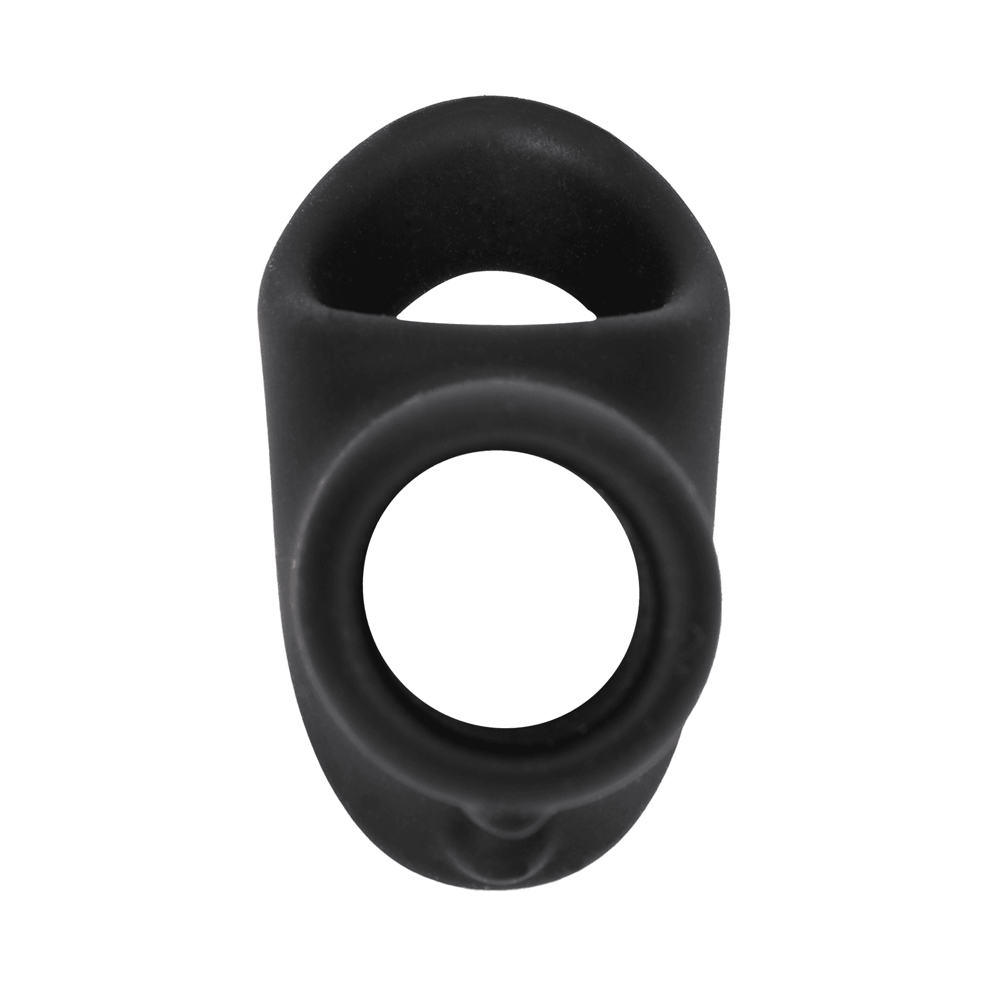Rimba Bondage Play - Siliconen Penis Sleeve - Zwart 4