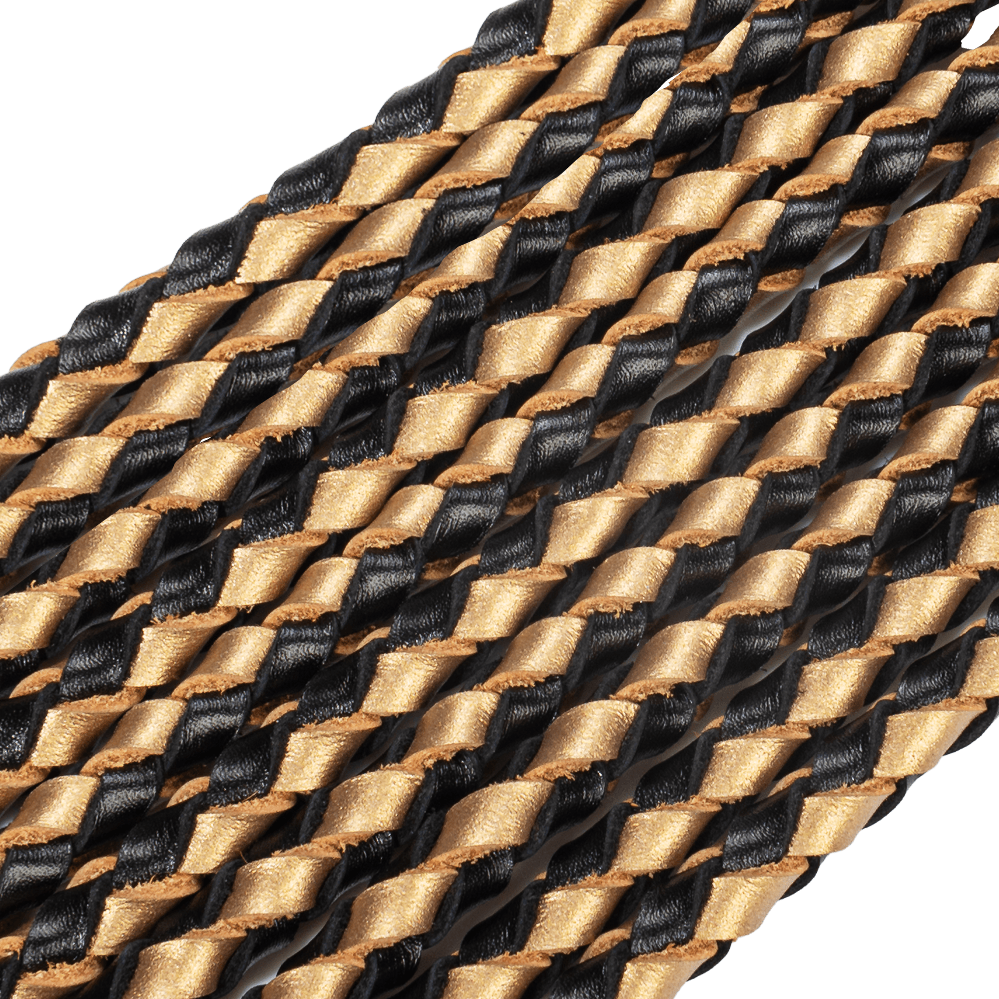 RISE - Thick Cat O. Nine Whip - Zwart/Goud 5