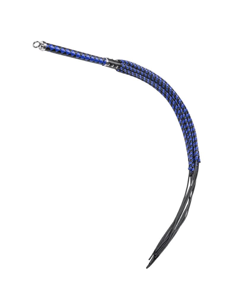 RISE - Heavy Cat O. Nine Whip - Zwart/Blauw 1