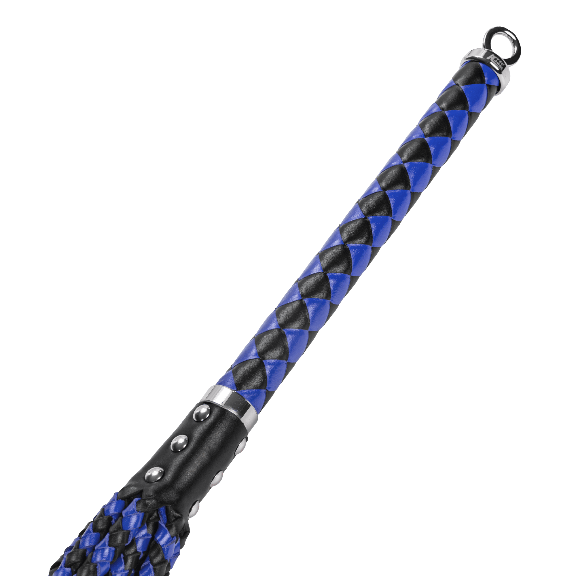 RISE - Heavy Cat O. Nine Whip - Zwart/Blauw 6