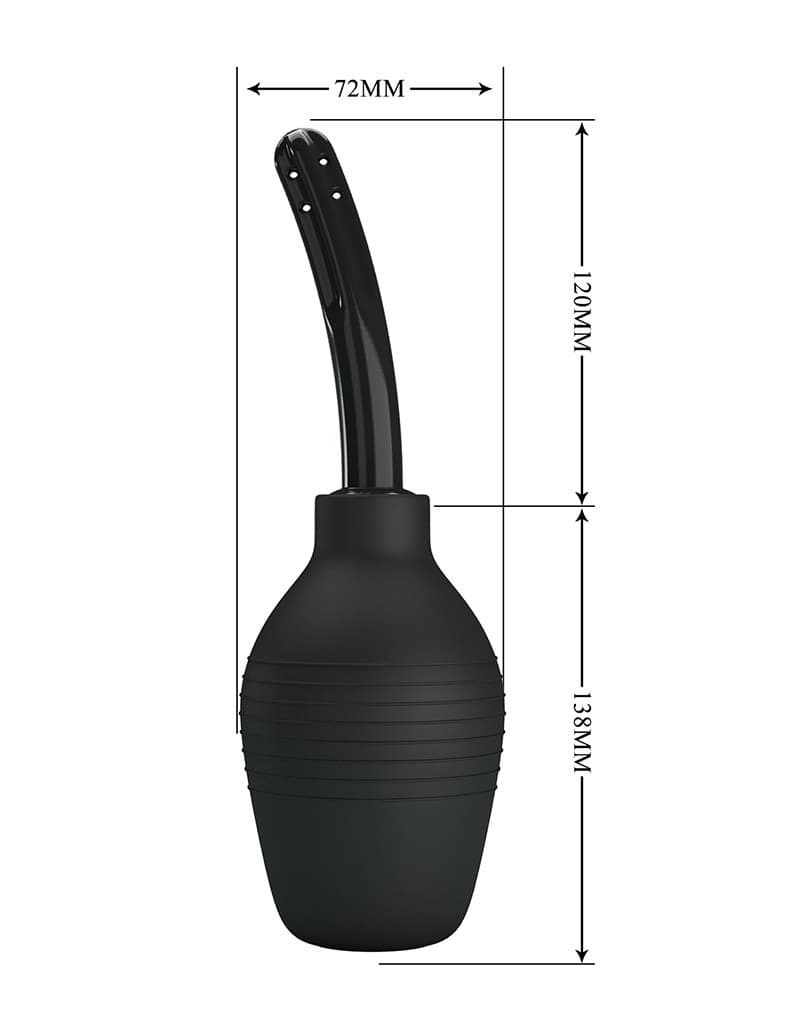 Mr. Play - Anaal Douche - BLKC - Zwart 7