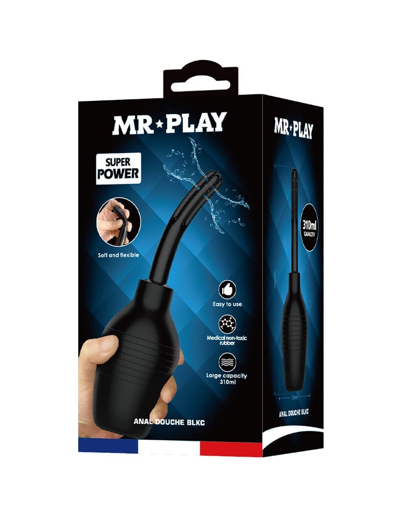 Mr. Play - Anaal Douche - BLKC - Zwart 2