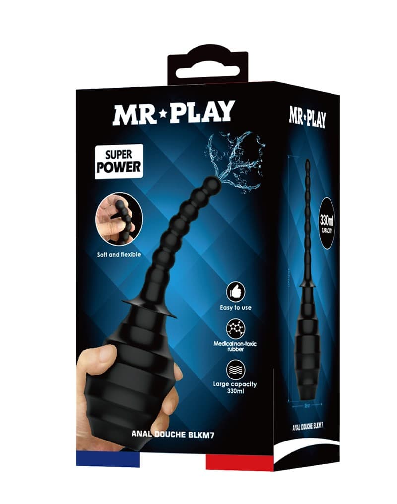 Mr. Play - Anaal Douche - BLKM7 - Zwart 2