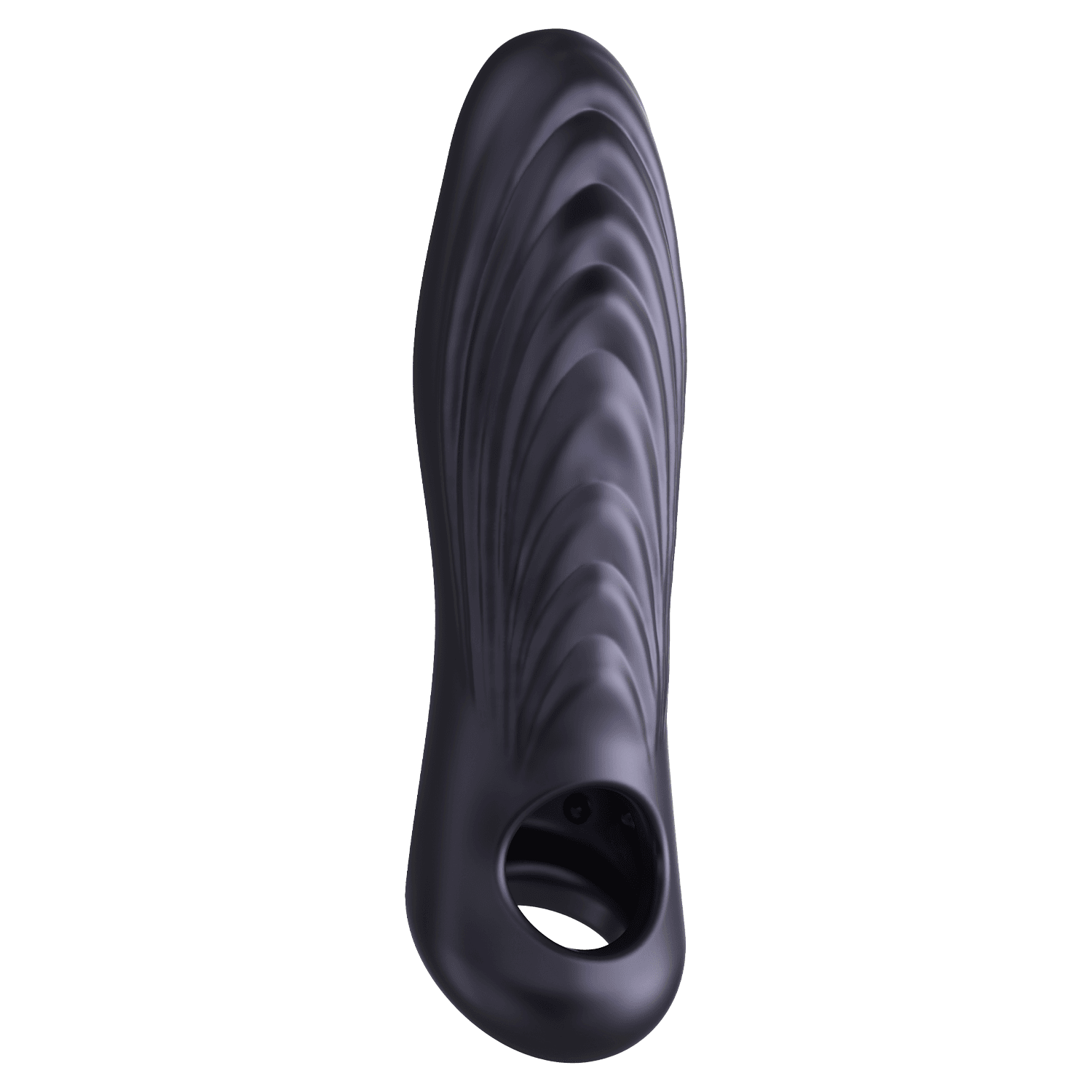 MANWAN - Ryzer Max - Penisverlenger en zachte masturbatie Sleeve - Black Plum 8