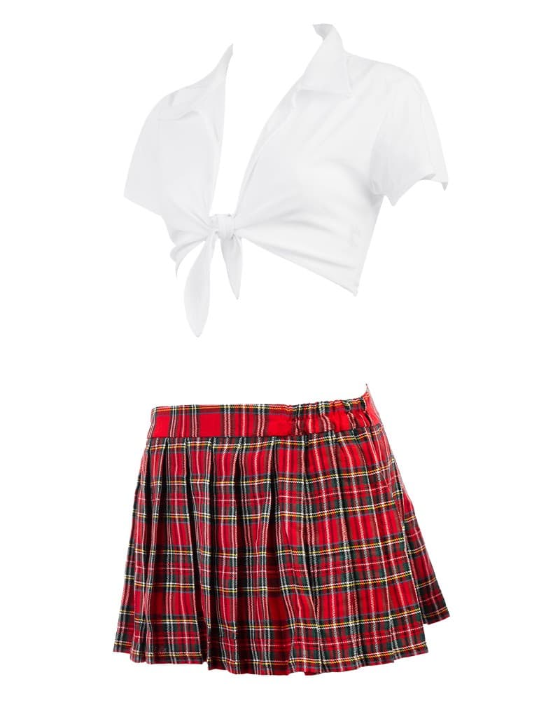 Amorable by Rimba - School Uniform - Rood / Wit 4