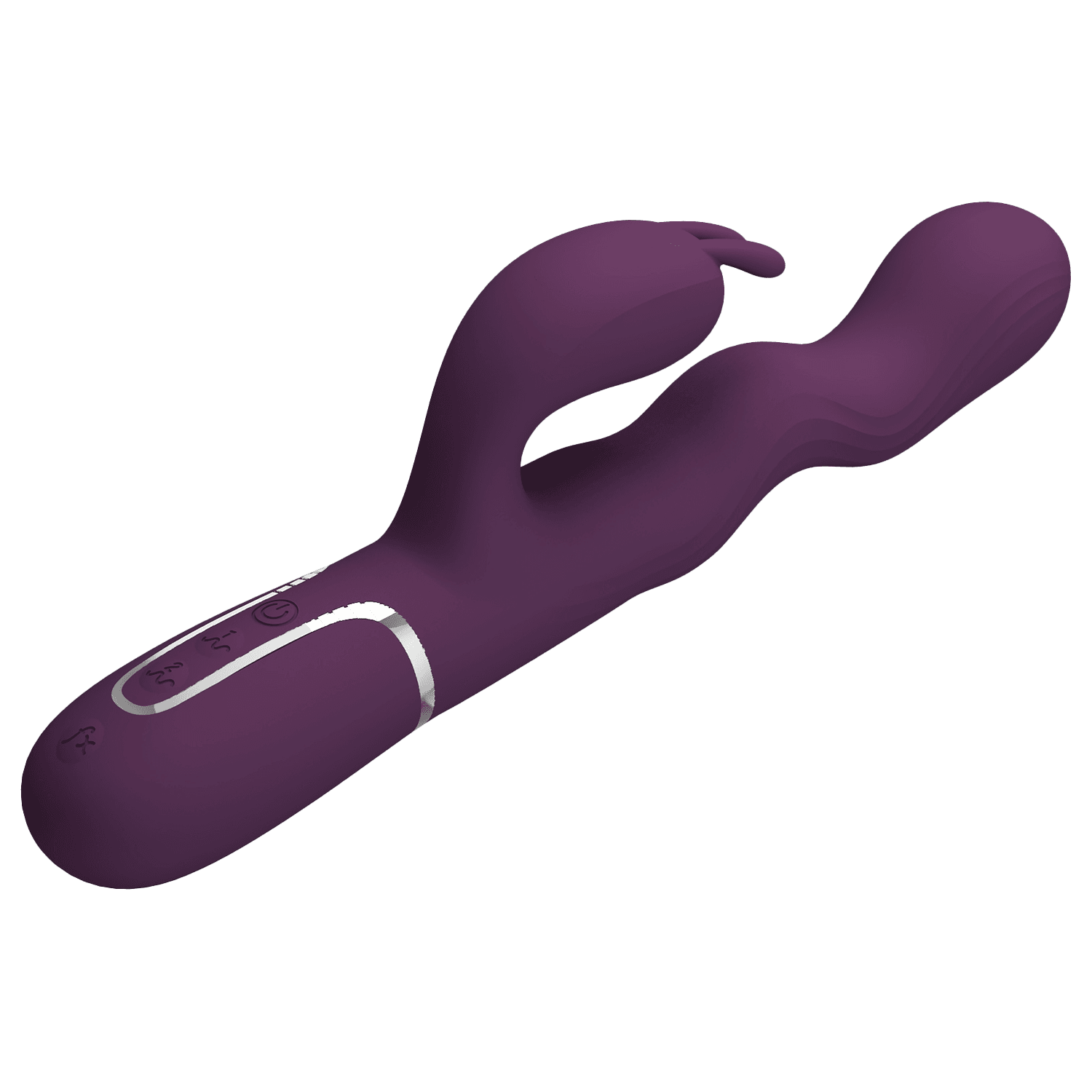 PL - Laurens - Rabbit Vibrator - Burgundy 4