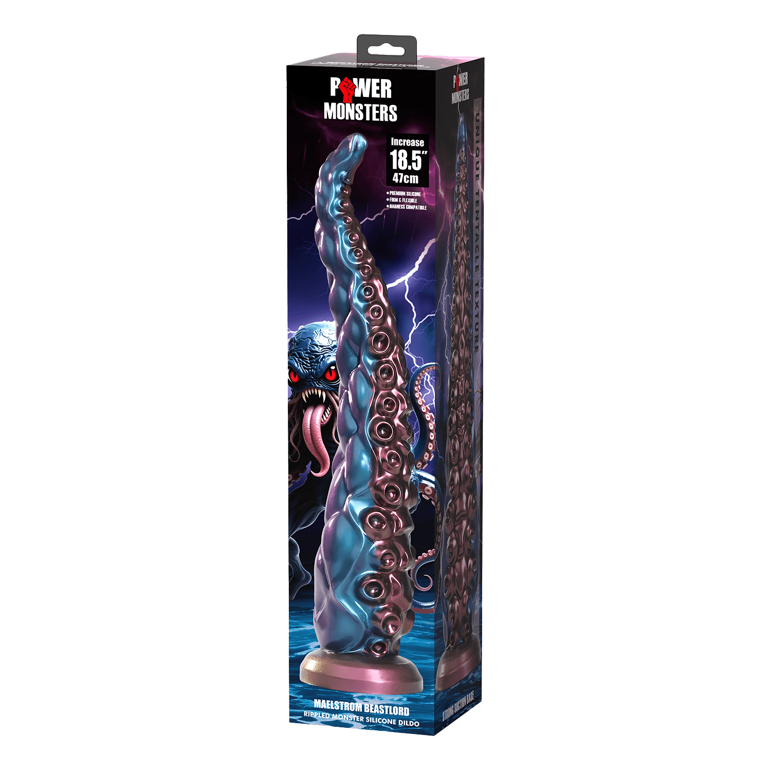 Power Monsters - Maelstrom Beastlord - Tentakel Dildo - Mix Color 3