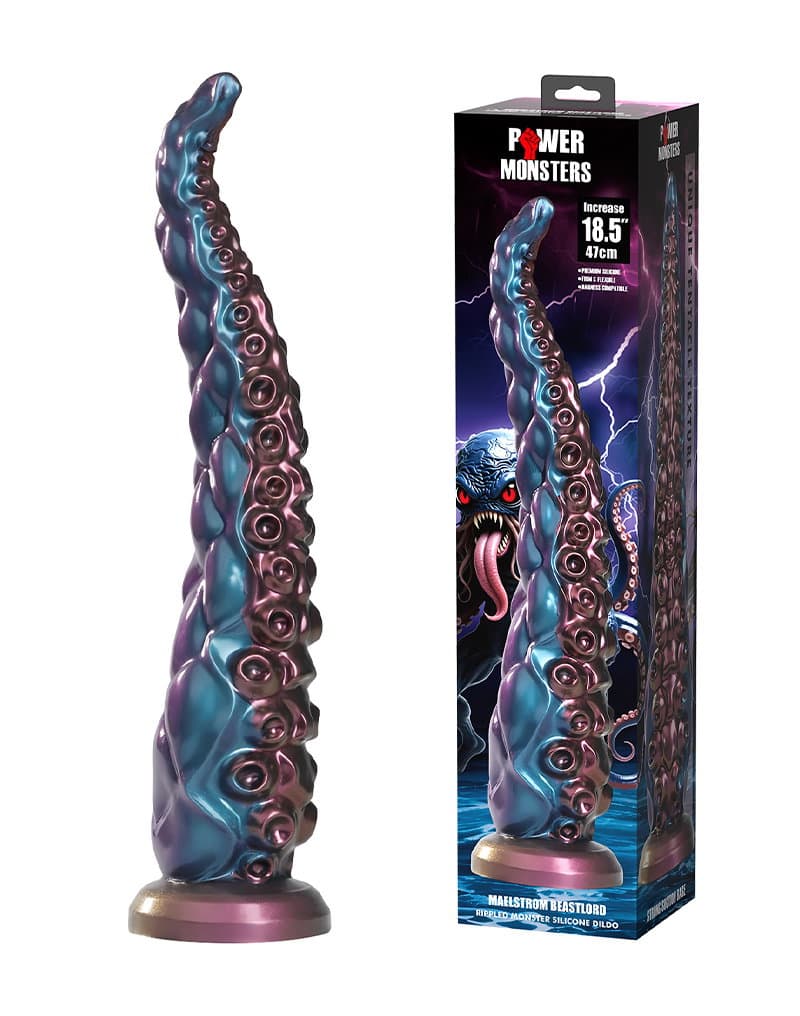 Power Monsters - Maelstrom Beastlord - Tentakel Dildo - Mix Color