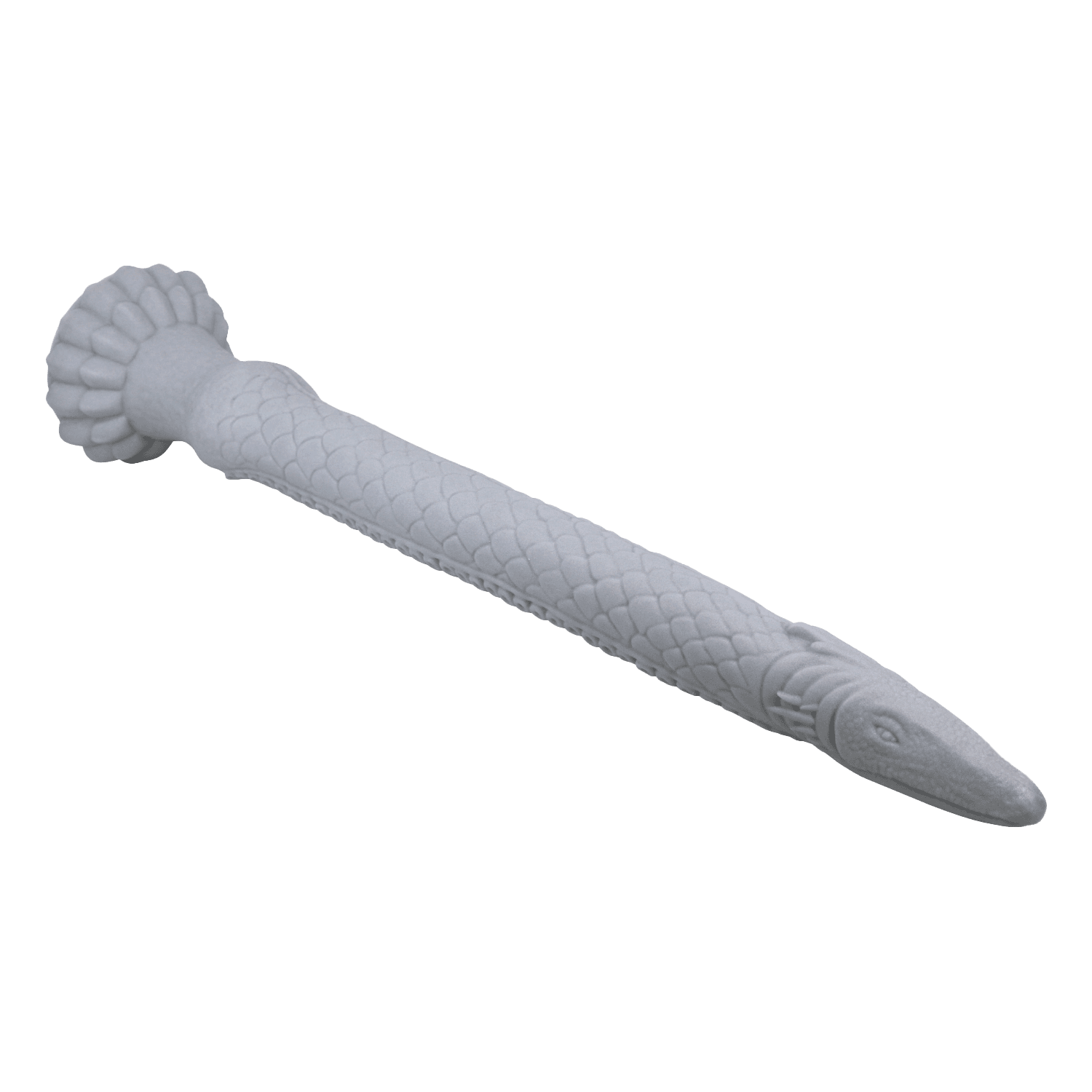 Power Monsters - Basilisk - Taps toelopende dildo - Mix Color 3