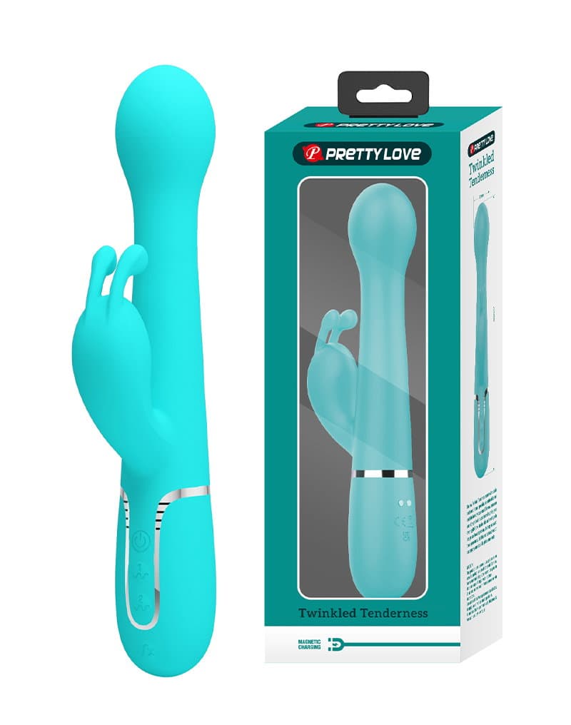 PL - Dejon - Rabbit Vibrator - Blauw