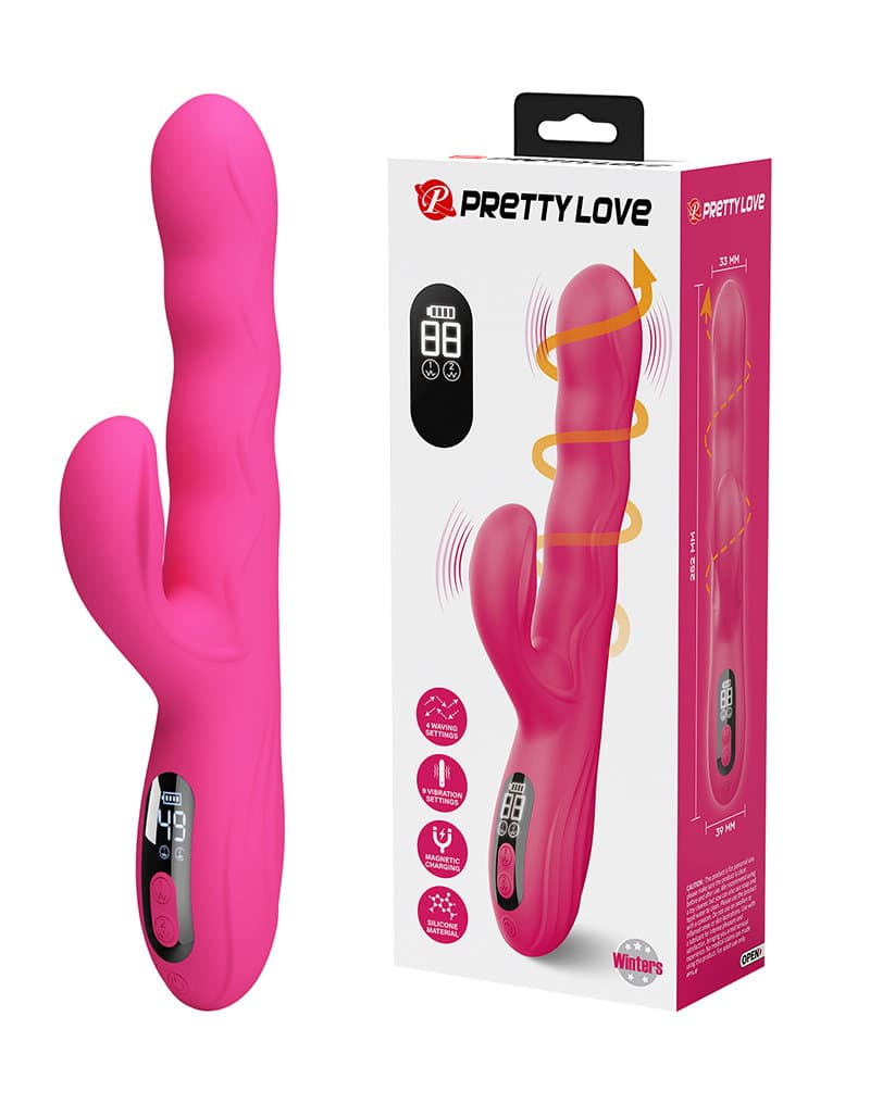 PL - Winters - Rabbit Vibrator - Roze