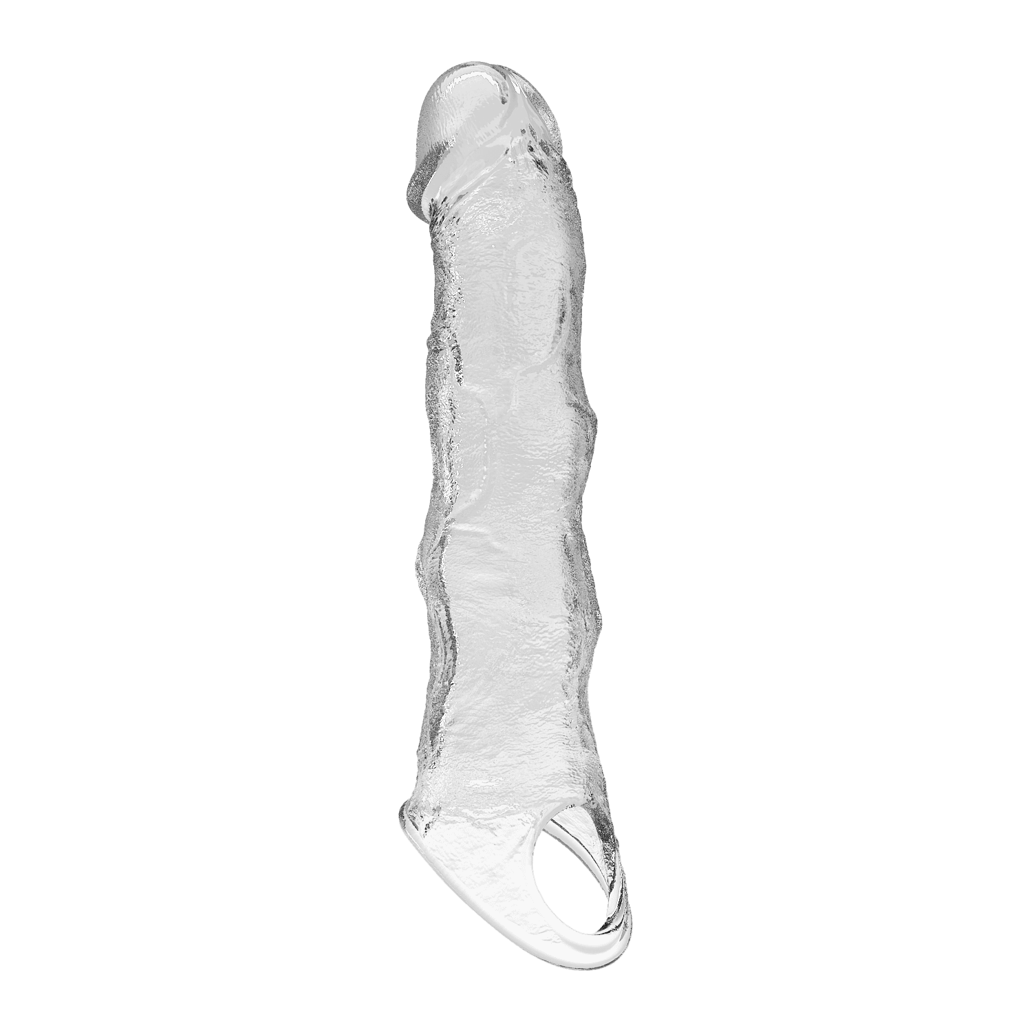 PL - Verlengingshuls voor penis - 28 cm - Transparant 4