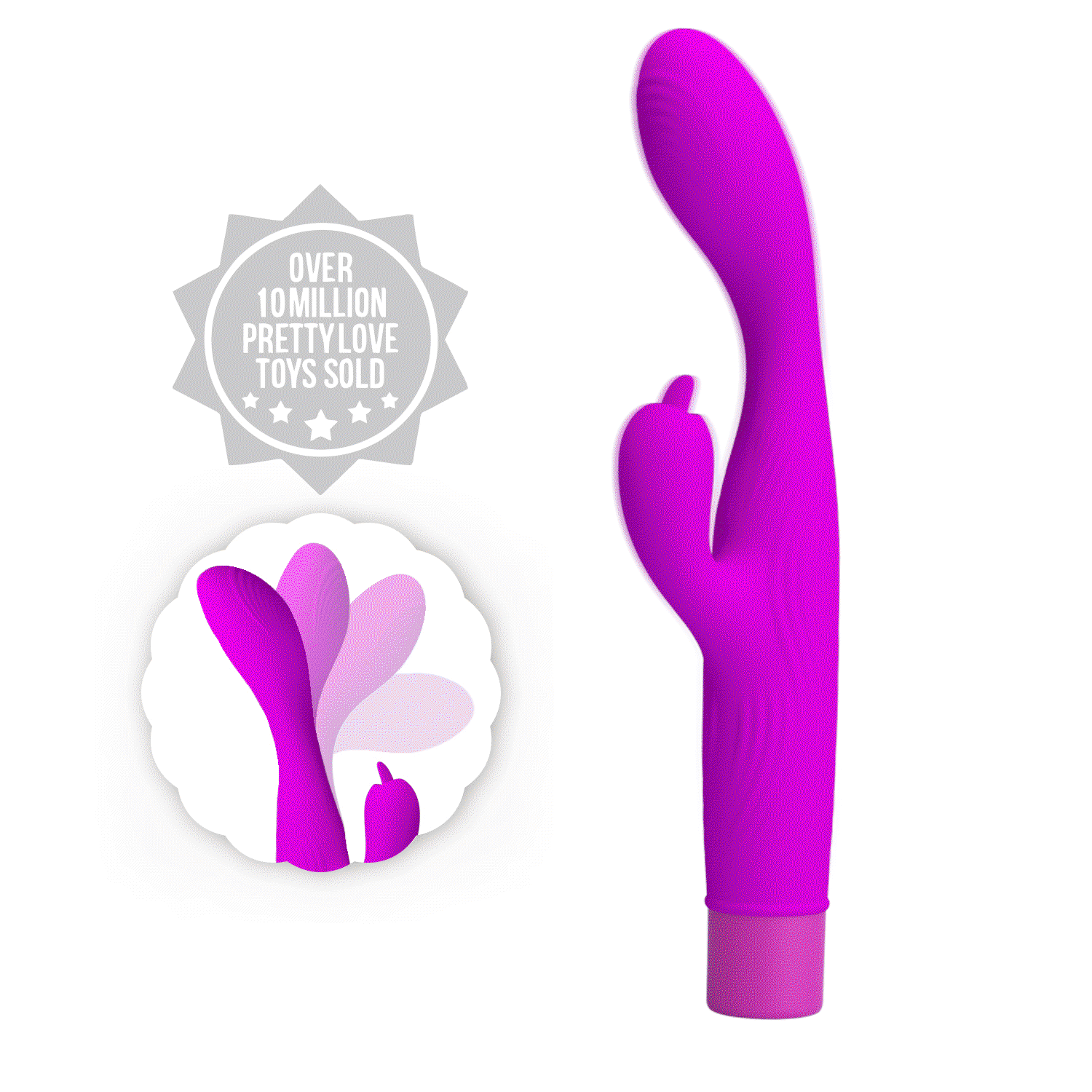 PL - Josie - Buigzame G-spot vibrator - Paars 10