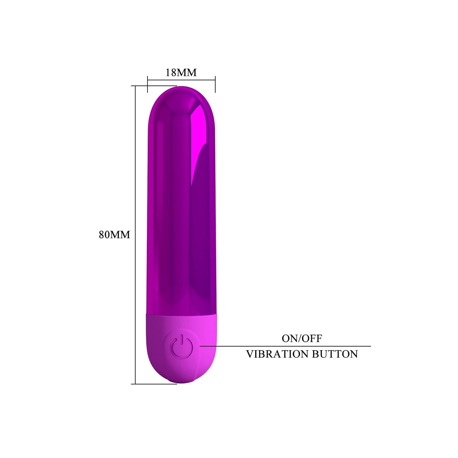 PL - Mini Bullet Display - 32 stuks - Diverse kleuren 8