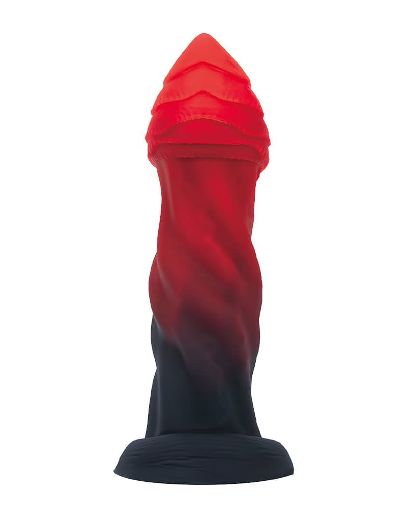 Power Monsters - Infernal Goliath - Rippled Monster Dildo - 25 cm - Mix Color 2