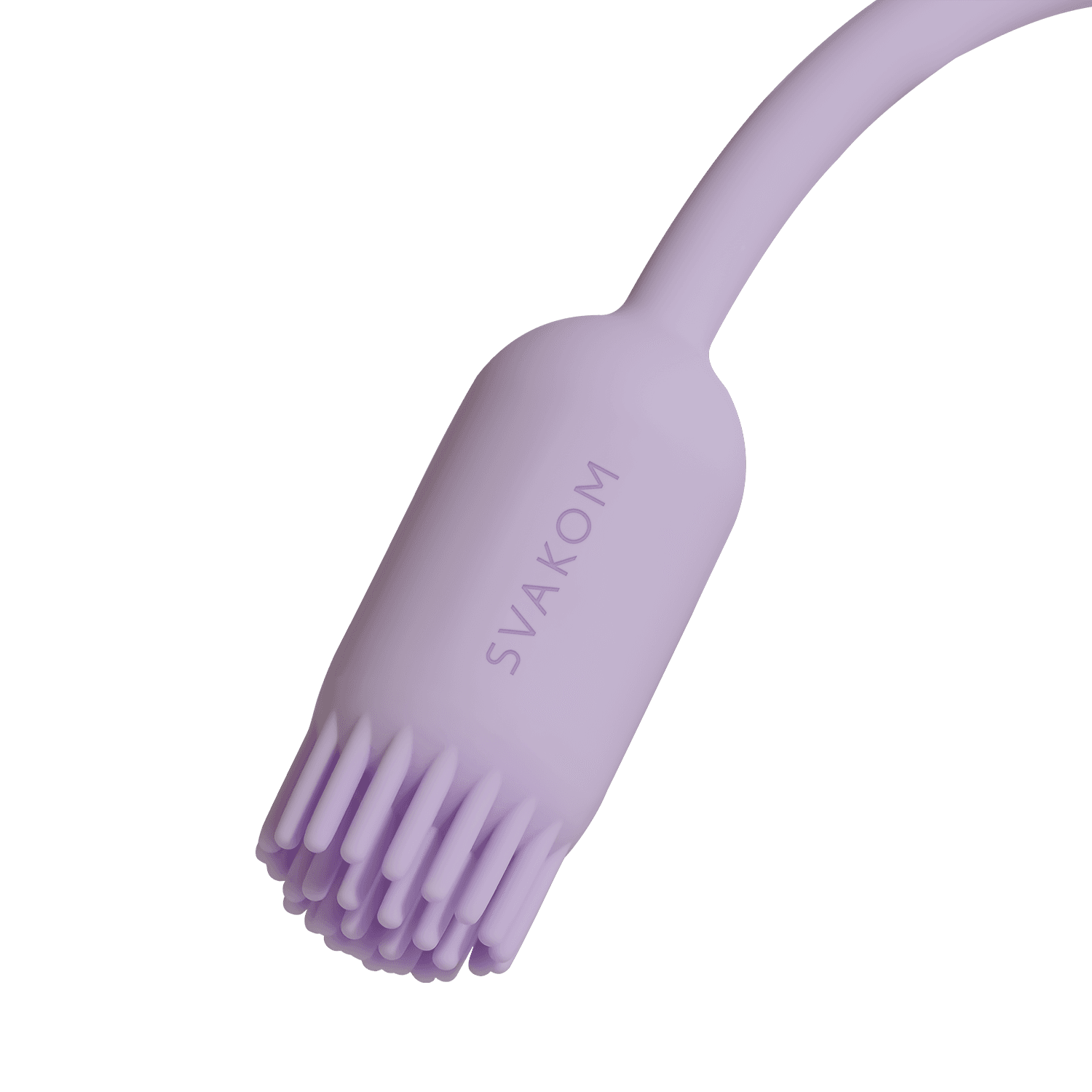 SVAKOM – Plume – Flexibele bullet vibrator met borstelstaart – Pastel Lila 6