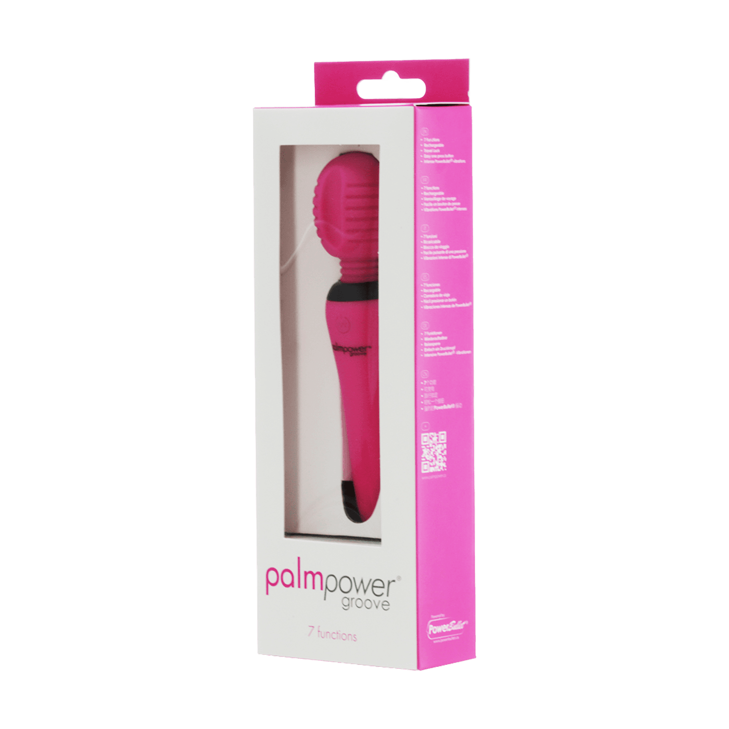PalmPower - Groove - Mini Wand Massager - Roze 6