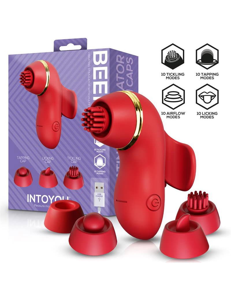 IY- Beeny - Multifunctionele vibrator - Rood