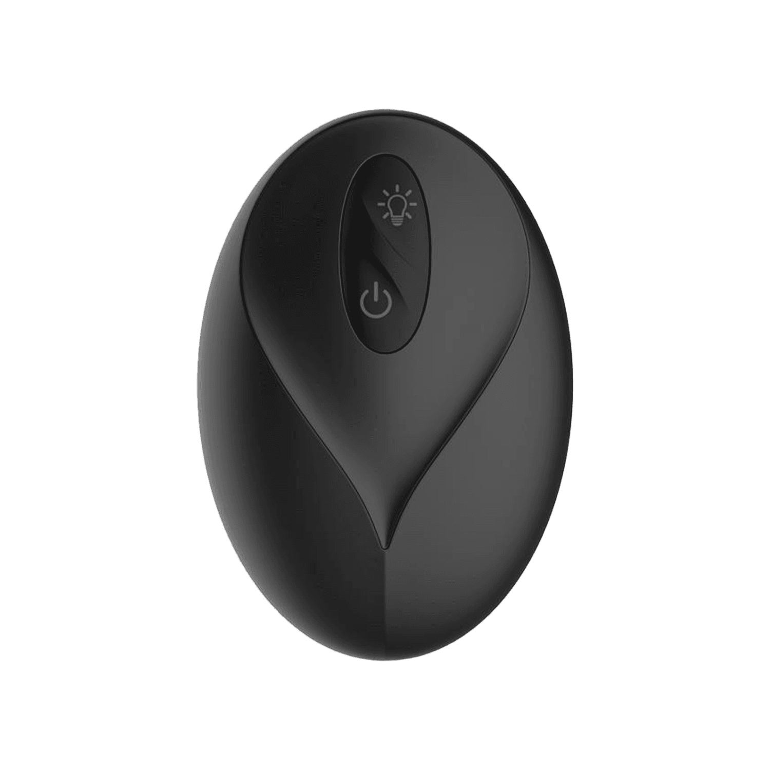 IY - Krax - Buttplug met vibratie, stootbeweging, LED-licht en afstandsbediening - Zwart 6
