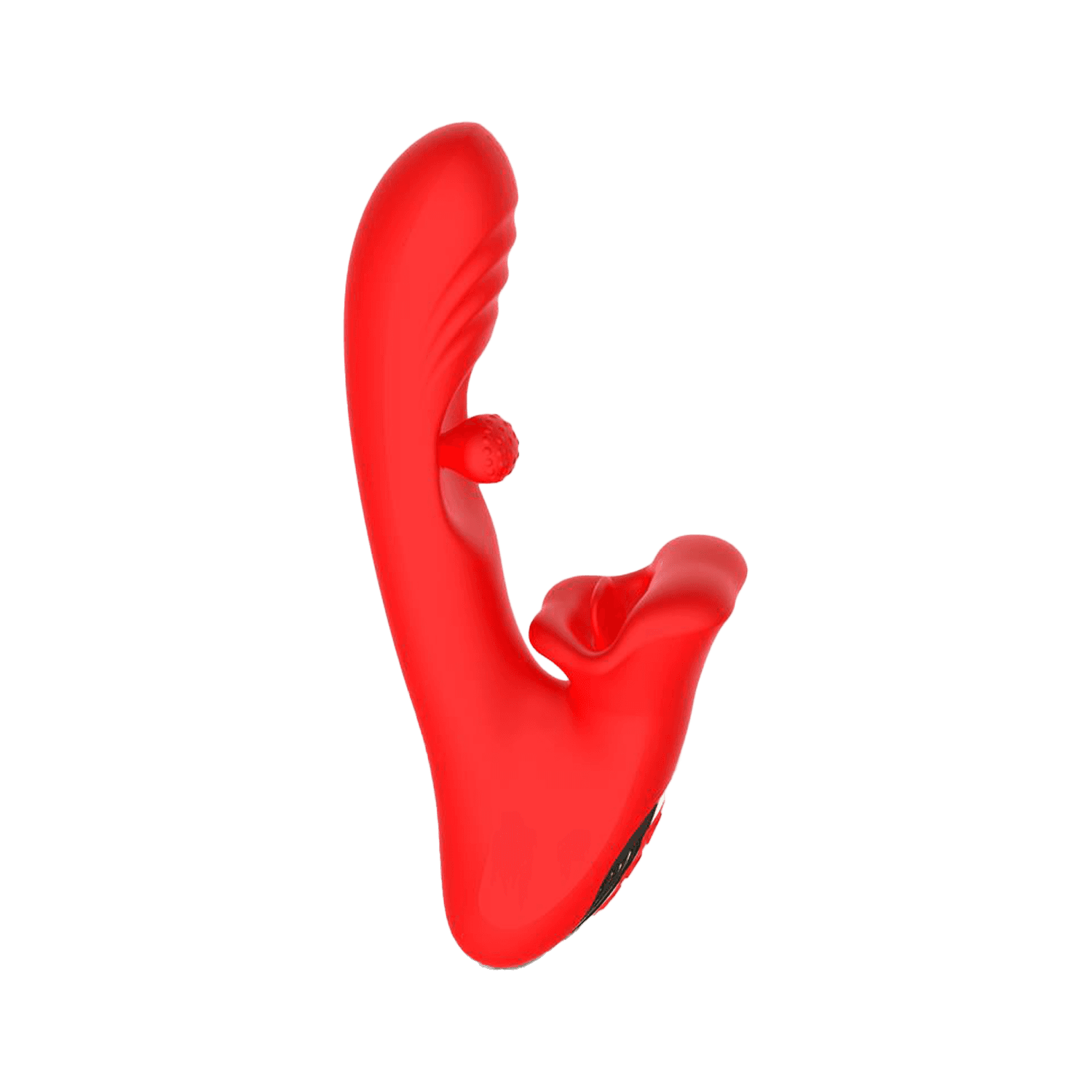 IY - Franky - Bijtende en roterende balvibrator met app-bediening - Rood 10