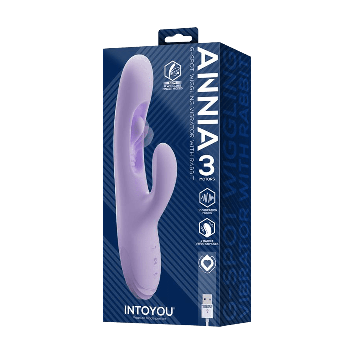 INTOYOU - Annia 3 - G-spot-vibrator  - Lila 3