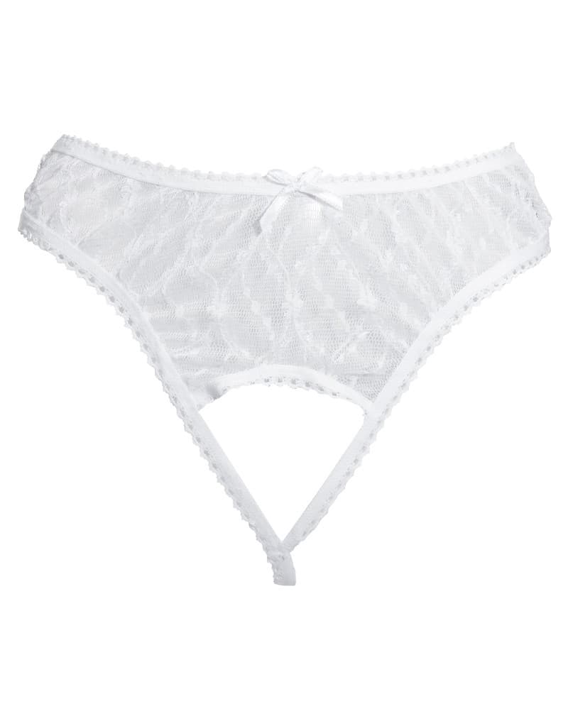 Amorable by Rimba - Open String - One Size - Wit (art. 1208) 4