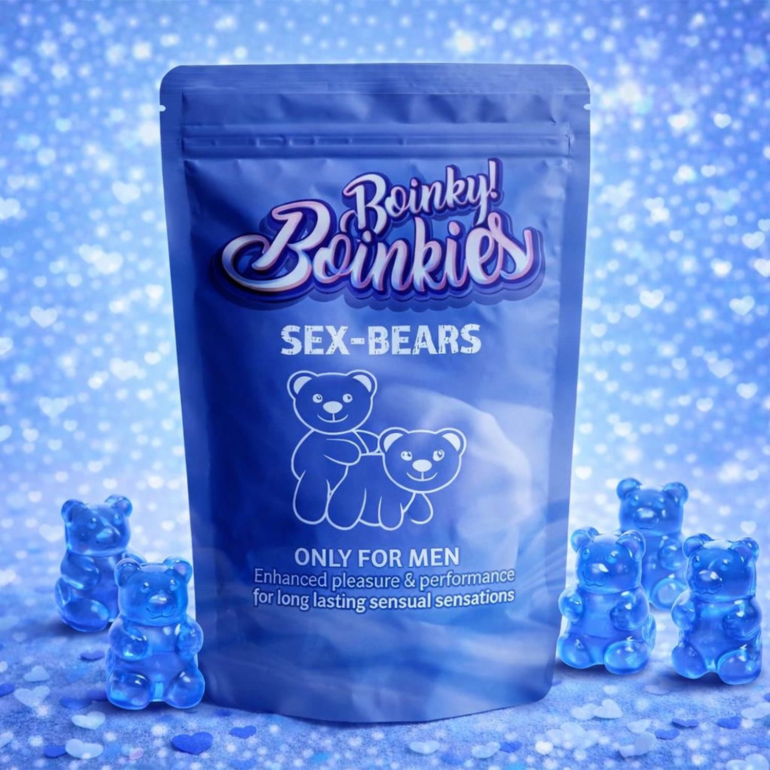 Boinky - Gummy Sex Bears voor mannen - Masterdoos 250 stuks 2