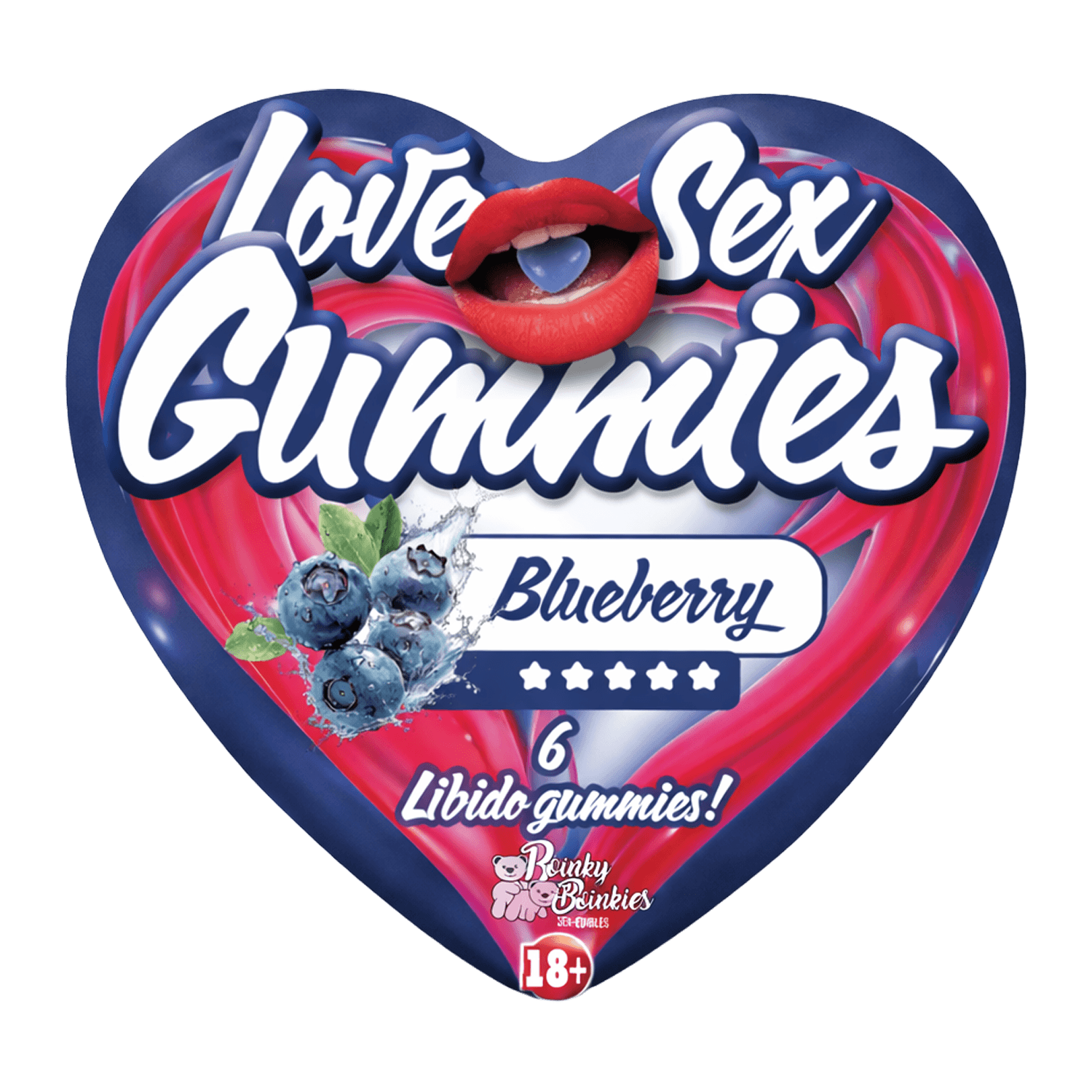 Boinky - Love Sex Gummies - Bosbes 4