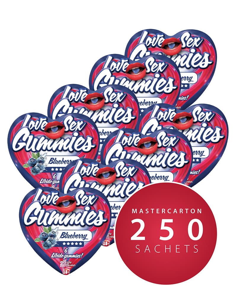 Boinky - Love Sex Gummies - Bosbes - Masterdoos 250 stuks