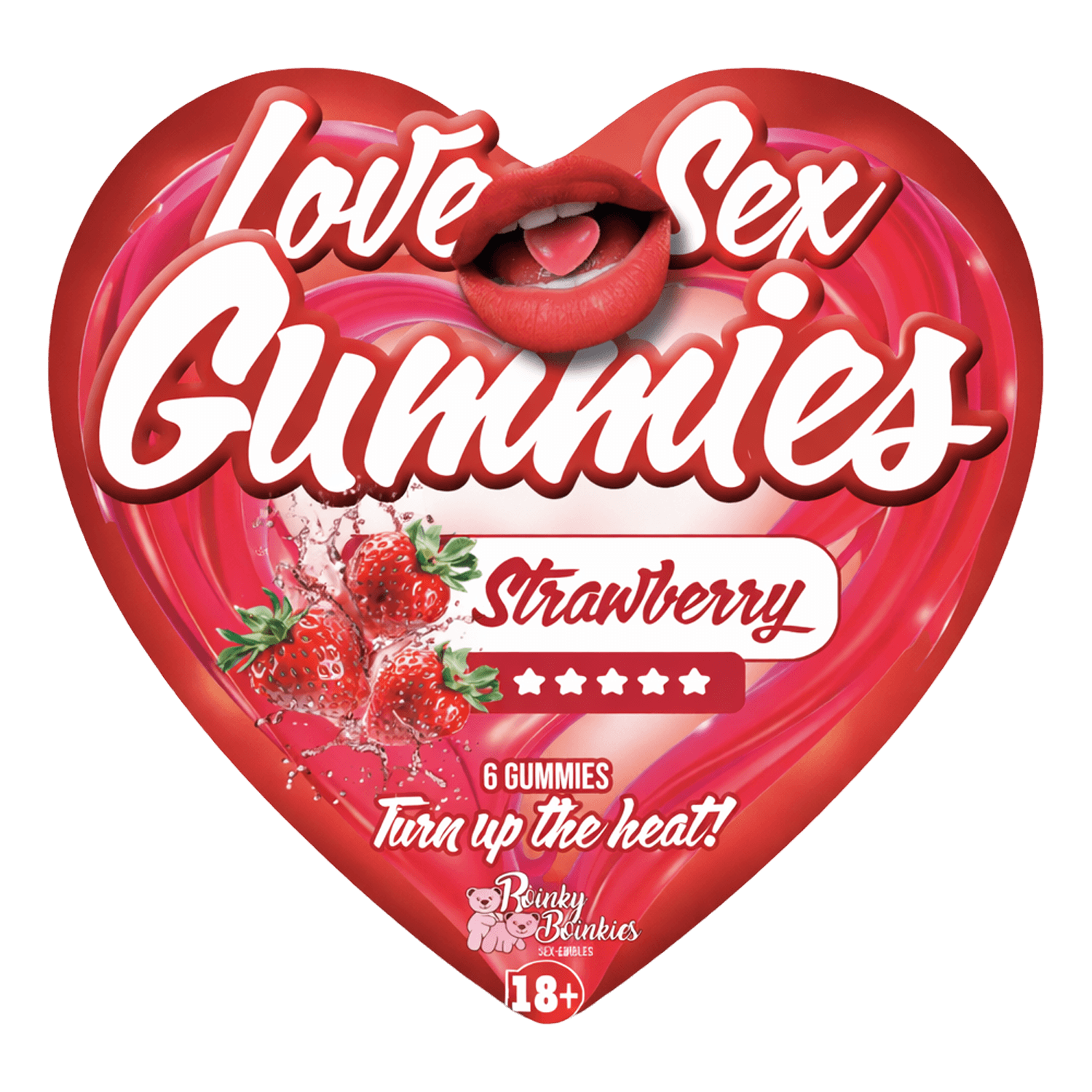 Boinky - Love Sex Gummies - Aardbei 3