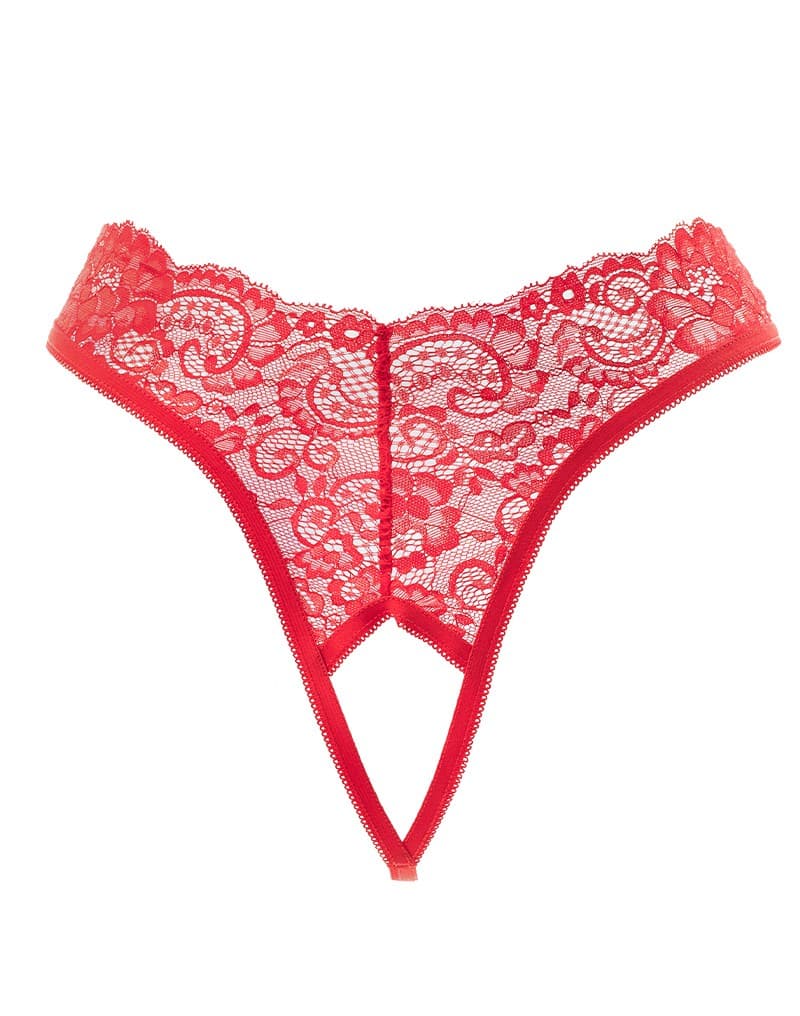 Amorable by Rimba - Open String - One Size - Rood (art. 1251) 4