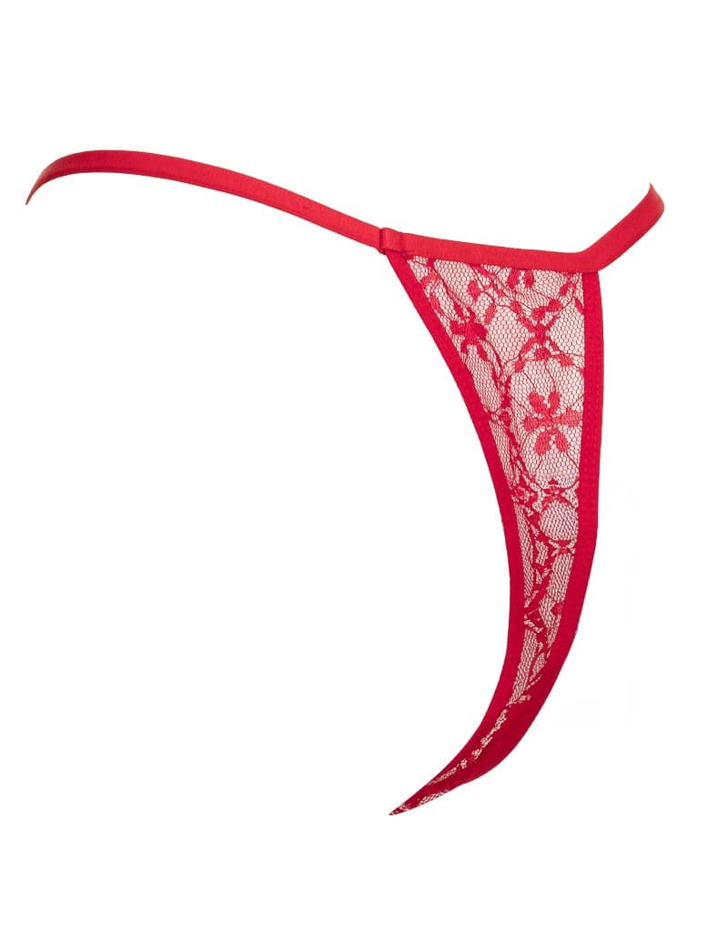 Amorable by Rimba - Mini String - One Size - Rood 7