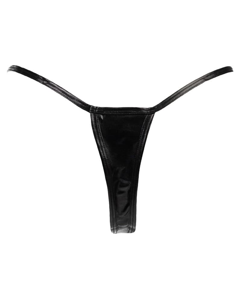 Amorable by Rimba - Mini String - One Size - Zwart (art. 1520) 6