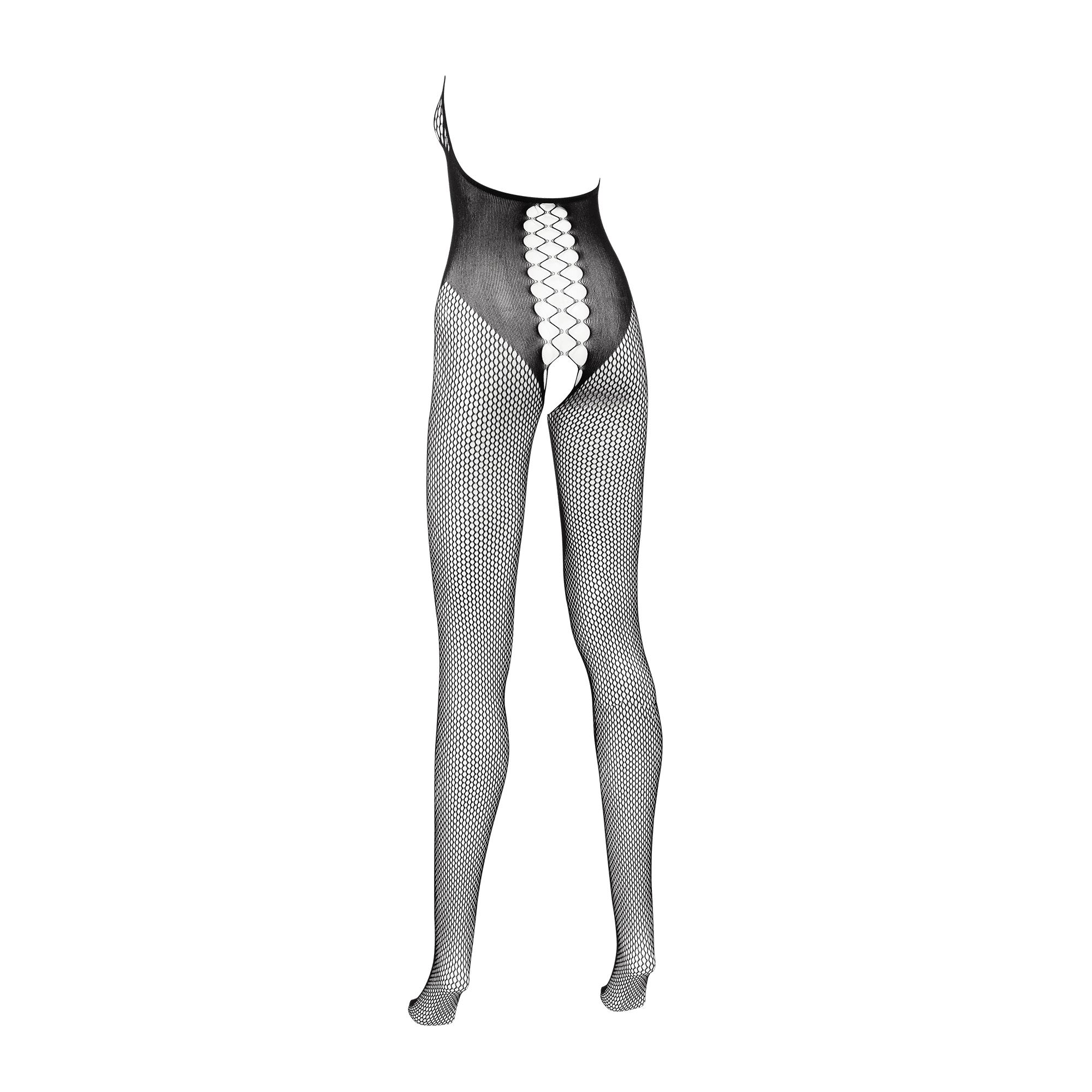 Amorable by Rimba - Open Catsuit - One Size - Zwart (art. 1559) 6