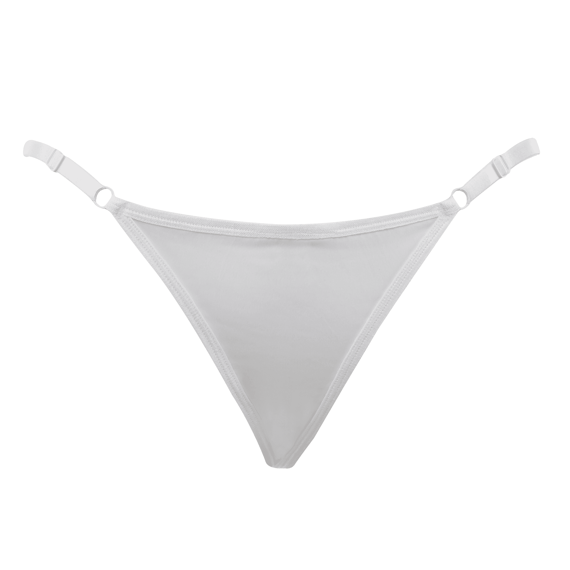 Amorable by Rimba - String met strass-steentjes - One Size - Wit 5
