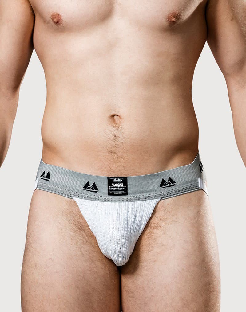 MM - Jockstrap - Wit (5 cm / 2 inch) 3