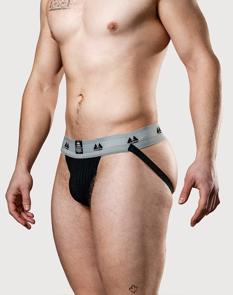 MM - Jockstrap - Zwart (5 cm / 2 inch) 5