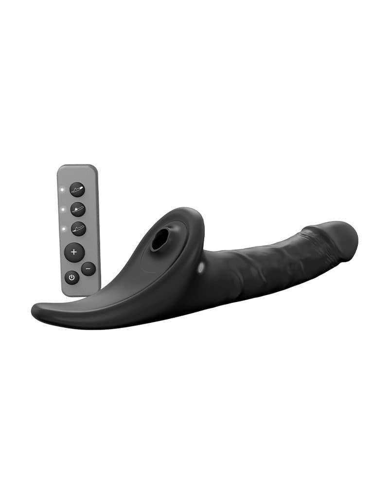Strap-On-Me - Multi Orgasm Realistic Dildo - Maat L - Zwart