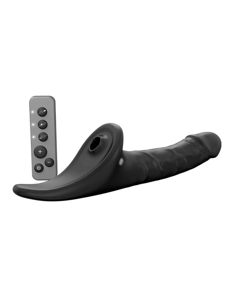 Strap-On-Me - Multi Orgasm Realistic Dildo - Maat XL - Zwart