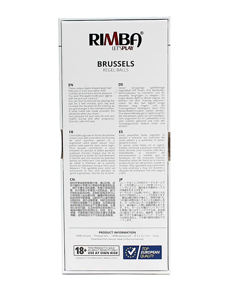 Rimba Toys - Brussels - Kegelballetjes - Blauw 7