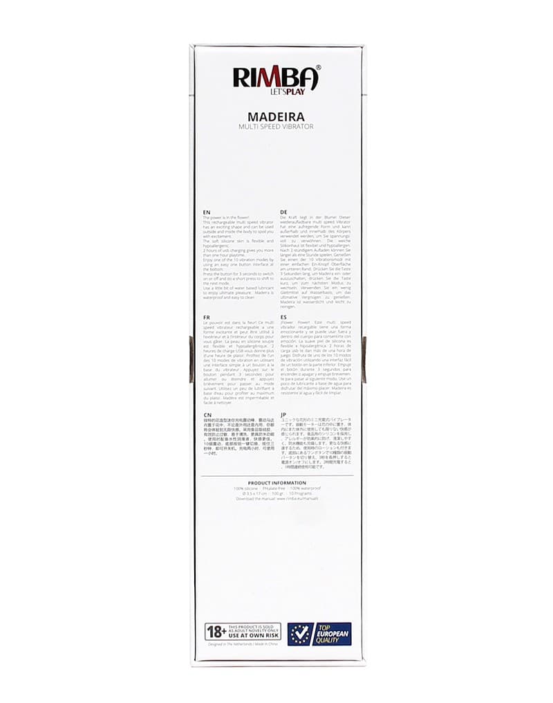Rimba – Madeira Flower Power vibrator (art. 2573) 7