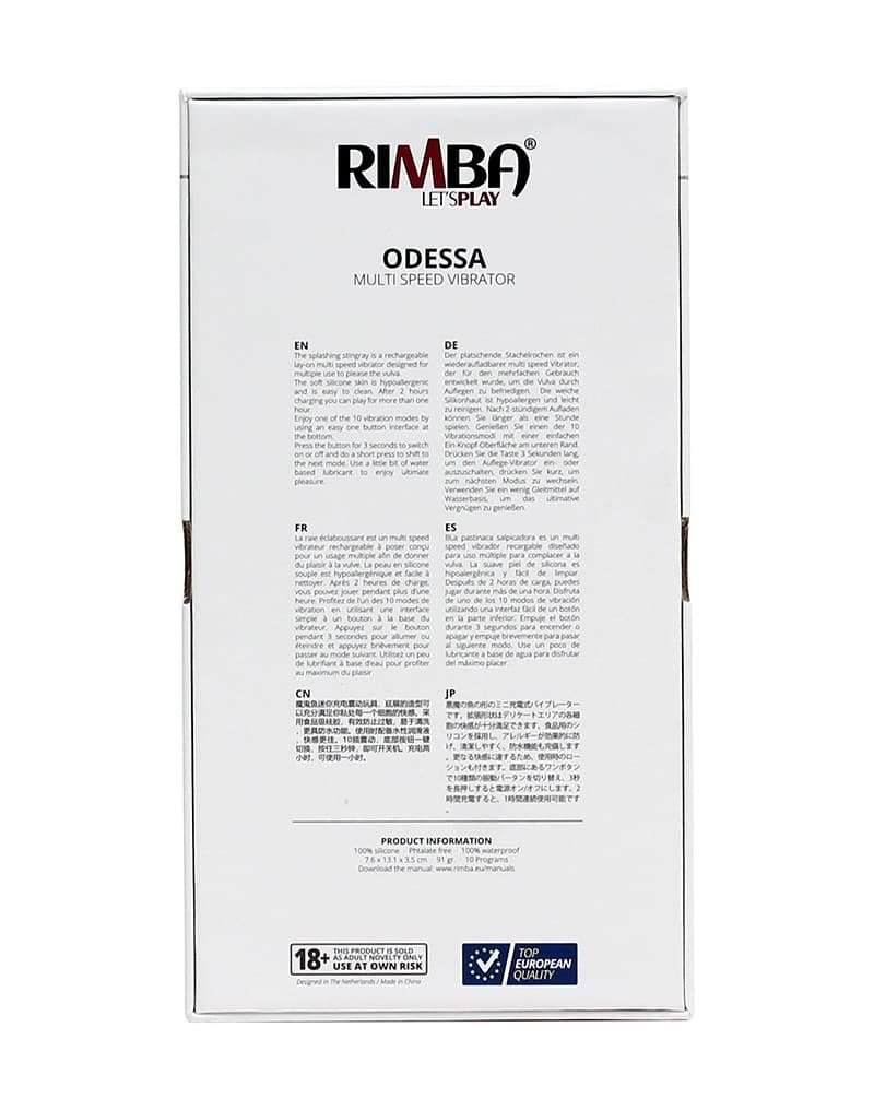 Rimba – Odessa vulva vibrator (art. 2578) 7