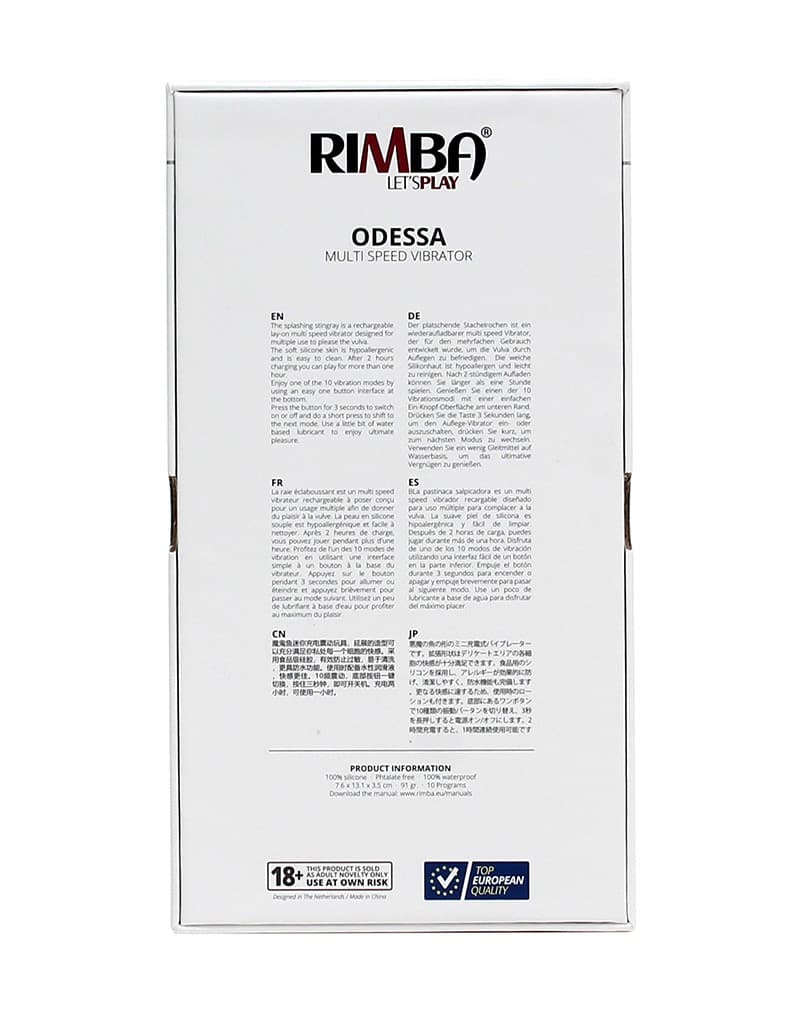 Rimba – Odessa vulva vibrator (art. 2579) 7