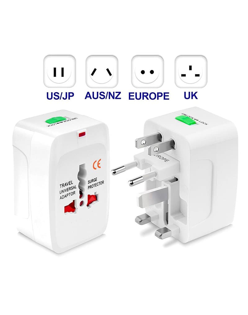 Universal Travel Adapter US/AU/UK/EU 2